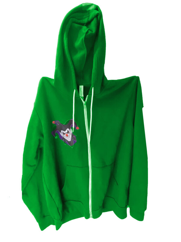 CYKOSIS Men's Full Zipper Sweatshirt With Hood Green (Limited Edition)
