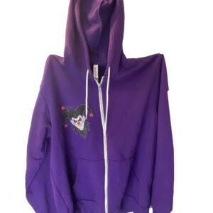 CYKOSIS Men's Full Zipper Sweatshirt With Hood Purple (Limited Edition)